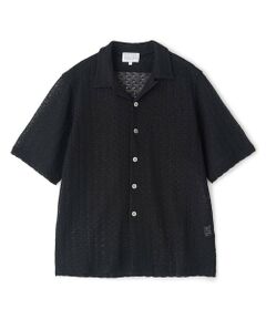 MEN'S BIGI / メンズビギ シャツ・ブラウス | レースライクオープンカラーシャツ