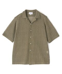 MEN'S BIGI / メンズビギ シャツ・ブラウス | レースライクオープンカラーシャツ