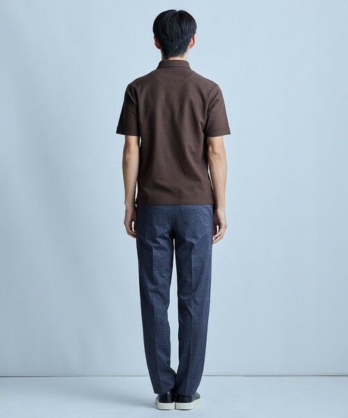 MEN'S BIGI / メンズビギ スラックス・ドレスパンツ | 【セットアップ対応】プリントポンチスリムイージースラックス＜ストレッチ・ハンドウォッシャブル・接触冷感＞ | 詳細9