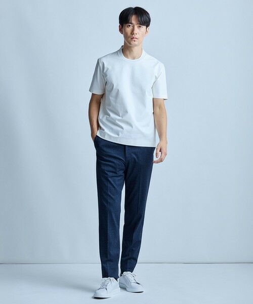MEN'S BIGI / メンズビギ スラックス・ドレスパンツ | 【セットアップ対応】プリントポンチスリムイージースラックス＜ストレッチ・ハンドウォッシャブル・接触冷感＞ | 詳細13