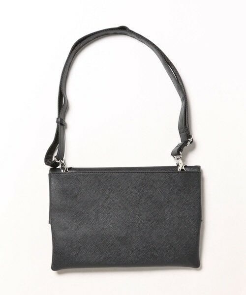 MEN'S BIGI / メンズビギ ショルダーバッグ | 2WAYシンセティックレザークラッチバッグ | 詳細15