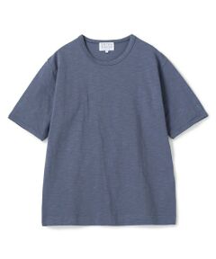 MEN'S BIGI / メンズビギ Tシャツ | スラブ天竺袖刺繍Tシャツ
