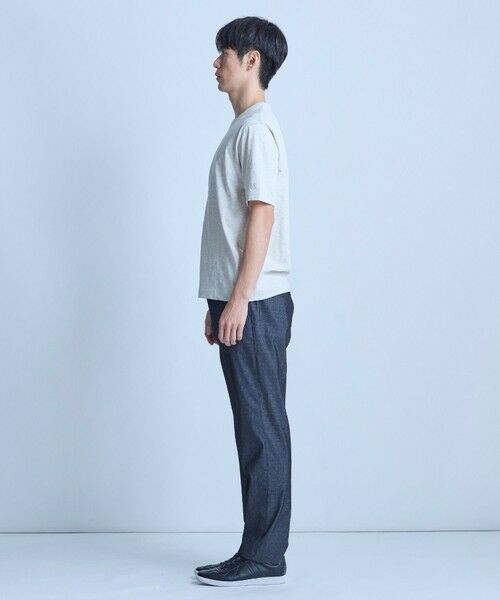 MEN'S BIGI / メンズビギ Tシャツ | スラブ天竺袖刺繍Tシャツ | 詳細14