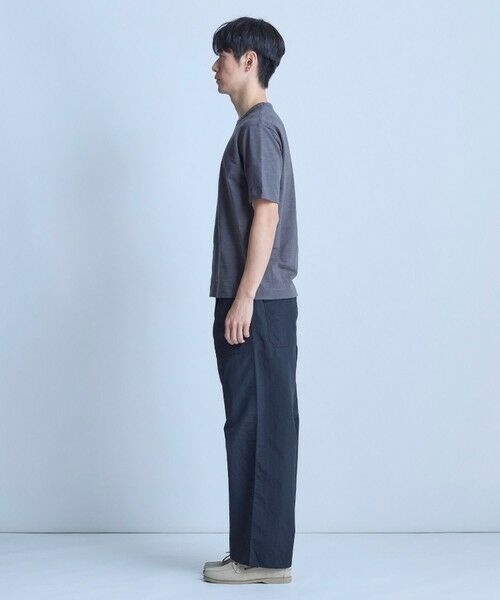 MEN'S BIGI / メンズビギ Tシャツ | スラブ天竺袖刺繍Tシャツ | 詳細19