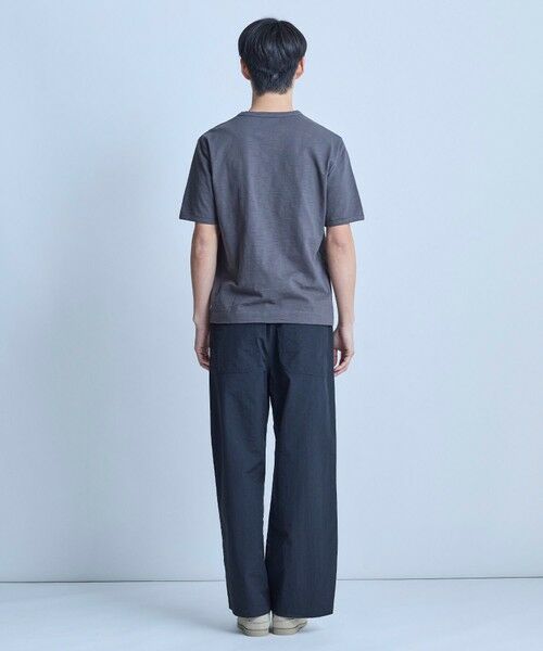 MEN'S BIGI / メンズビギ Tシャツ | スラブ天竺袖刺繍Tシャツ | 詳細20