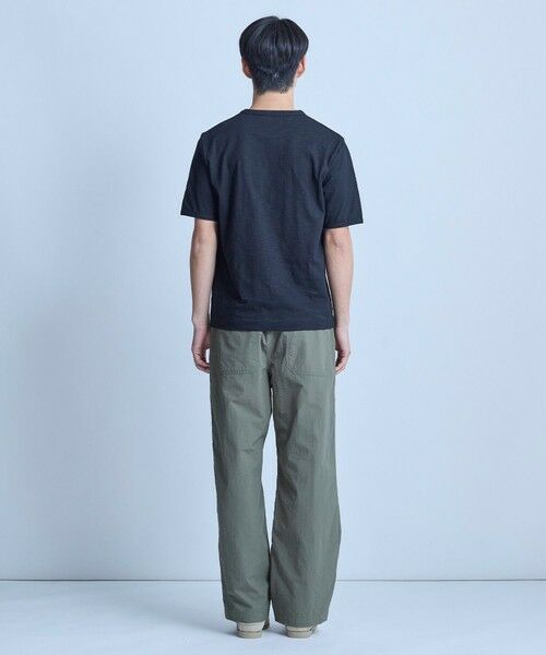 MEN'S BIGI / メンズビギ Tシャツ | スラブ天竺袖刺繍Tシャツ | 詳細26