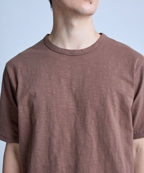 MEN'S BIGI / メンズビギ Tシャツ | スラブ天竺袖刺繍Tシャツ | 詳細29