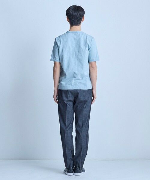 MEN'S BIGI / メンズビギ Tシャツ | スラブ天竺袖刺繍Tシャツ | 詳細27