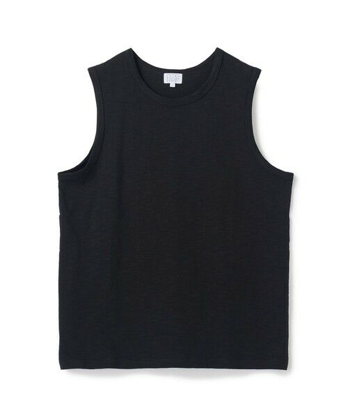 MEN'S BIGI / メンズビギ タンクトップ | スラブ天竺タンクトップ（ブラック）
