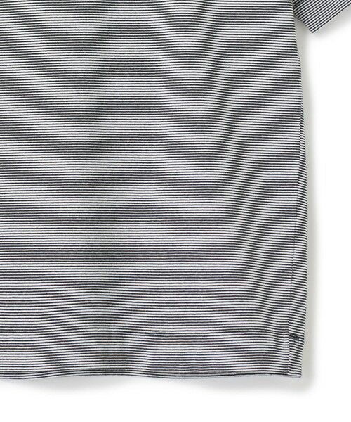 MEN'S BIGI / メンズビギ Tシャツ | ヴィンテージライクミジンボーダーTシャツ＜ストレッチ・マシンウォッシャブル＞ | 詳細4