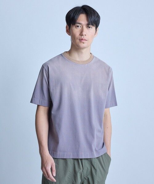 MEN'S BIGI / メンズビギ Tシャツ | ヴィンテージライクミジンボーダーTシャツ＜ストレッチ・マシンウォッシャブル＞ | 詳細10