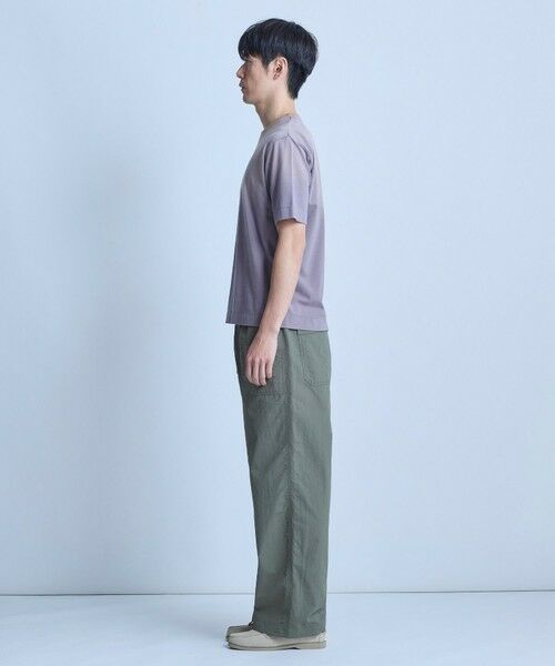 MEN'S BIGI / メンズビギ Tシャツ | ヴィンテージライクミジンボーダーTシャツ＜ストレッチ・マシンウォッシャブル＞ | 詳細12