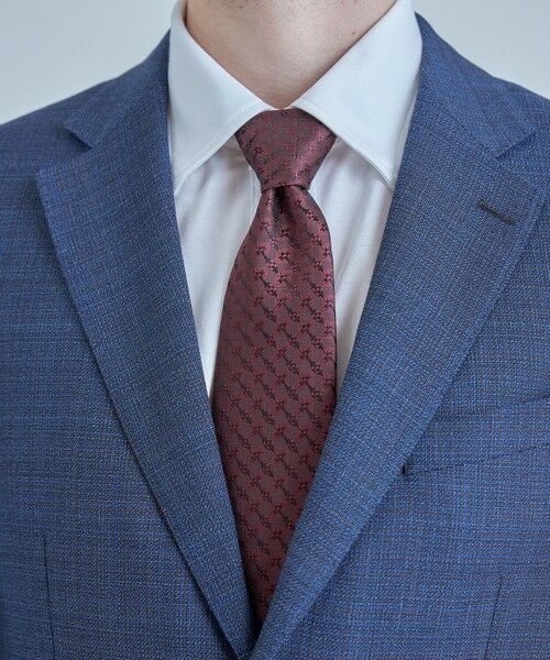 MEN'S BIGI / メンズビギ ネクタイ | 【TIE YOUR TIE/タイユアタイ】ジオメトリック柄ネクタイ | 詳細5