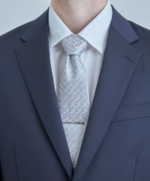 MEN'S BIGI / メンズビギ ネクタイ | 【TIE YOUR TIE/タイユアタイ】ジオメトリック柄ネクタイ | 詳細7