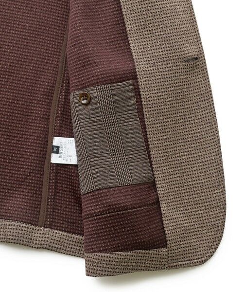 MEN'S BIGI / メンズビギ テーラードジャケット | ピンドットダブルラッセル ライトジャケット＜ストレッチ＞＜速乾性＞ | 詳細10
