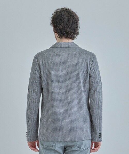 MEN'S BIGI / メンズビギ テーラードジャケット | ピンドットダブルラッセル ライトジャケット＜ストレッチ＞＜速乾性＞ | 詳細14
