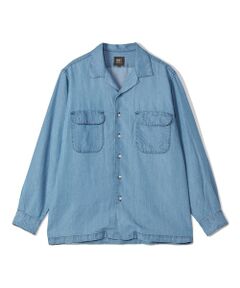 MEN'S BIGI / メンズビギ シャツ・ブラウス | テンセルオープンカラーシャツ