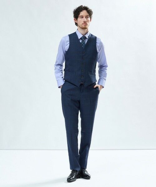 MEN'S BIGI / メンズビギ ベスト | ミックスヤーン/ポップサック リバーシブルベスト | 詳細8