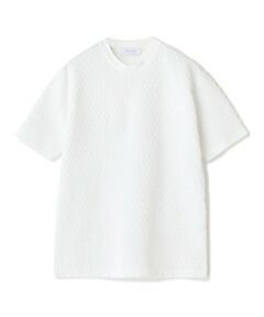 MEN'S BIGI / メンズビギ Tシャツ | 【ACTIVE TAILOR】ブリスターニットジャカードＴシャツ＜通気性/速乾性＞