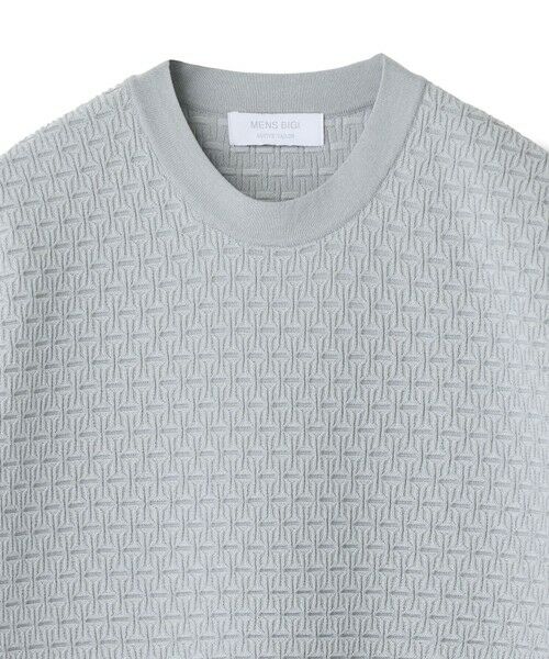 MEN'S BIGI / メンズビギ Tシャツ | 【ACTIVE TAILOR】ブリスターニットジャカードＴシャツ＜通気性/速乾性＞ | 詳細13