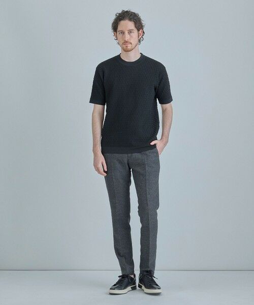 MEN'S BIGI / メンズビギ Tシャツ | 【ACTIVE TAILOR】ブリスターニットジャカードＴシャツ＜通気性/速乾性＞ | 詳細20