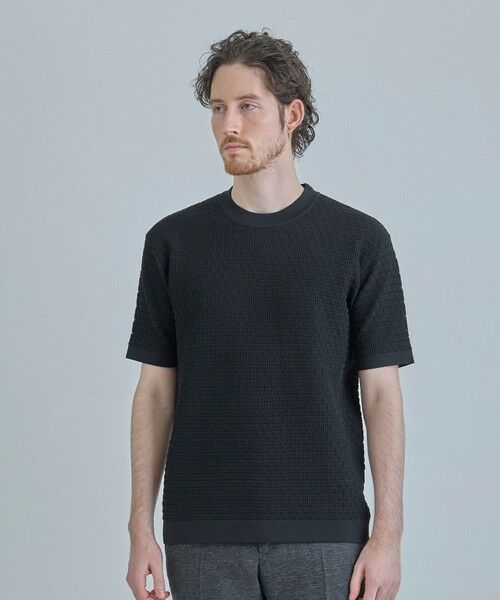 MEN'S BIGI / メンズビギ Tシャツ | 【ACTIVE TAILOR】ブリスターニットジャカードＴシャツ＜通気性/速乾性＞ | 詳細19