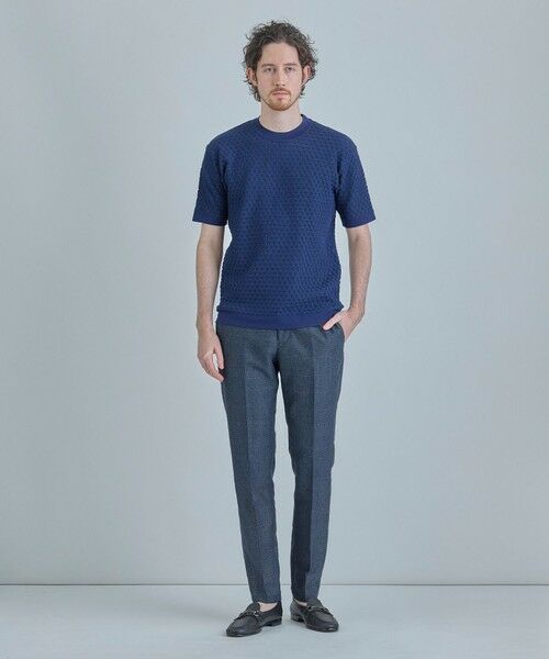 MEN'S BIGI / メンズビギ Tシャツ | 【ACTIVE TAILOR】ブリスターニットジャカードＴシャツ＜通気性/速乾性＞ | 詳細24