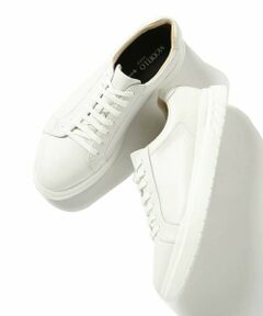 MEN'S BIGI / メンズビギ スニーカー | 【MODELLO/モデロ】GORETEX 別注 レザースニーカー＜防水・抗菌・抗ウイルス加工・抗カビ・防臭・消臭＞