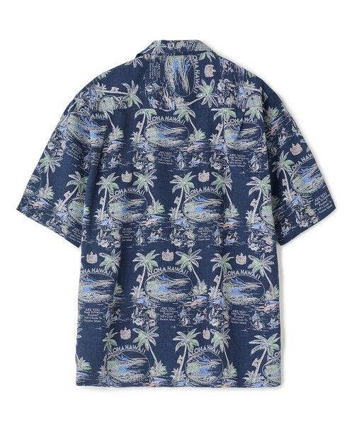 MEN'S BIGI / メンズビギ シャツ・ブラウス | レーヨンリネン 復刻プリントアロハシャツ | 詳細14