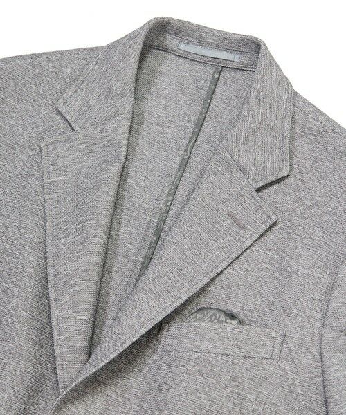 MEN'S BIGI / メンズビギ テーラードジャケット | 【ACTIVE TAILOR】カラミメッシュストレッチジャケット＜軽量/通気性/ストレッチ＞ | 詳細7