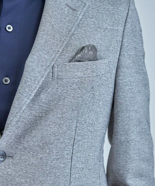 MEN'S BIGI / メンズビギ テーラードジャケット | 【ACTIVE TAILOR】カラミメッシュストレッチジャケット＜軽量/通気性/ストレッチ＞ | 詳細4