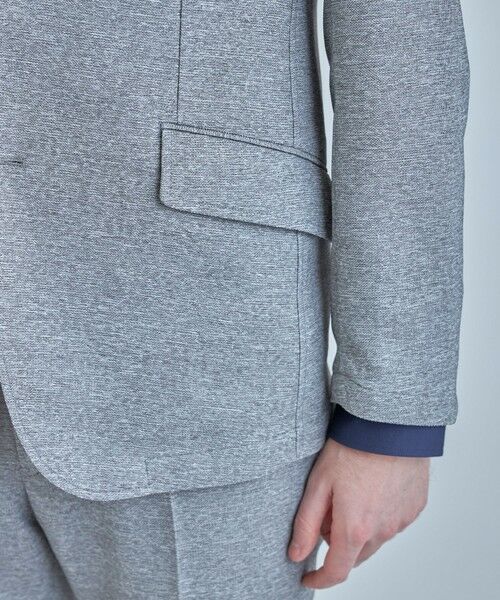 MEN'S BIGI / メンズビギ テーラードジャケット | 【ACTIVE TAILOR】カラミメッシュストレッチジャケット＜軽量/通気性/ストレッチ＞ | 詳細5