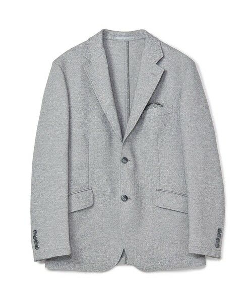 MEN'S BIGI / メンズビギ テーラードジャケット | 【ACTIVE TAILOR】カラミメッシュストレッチジャケット＜軽量/通気性/ストレッチ＞（グレー）
