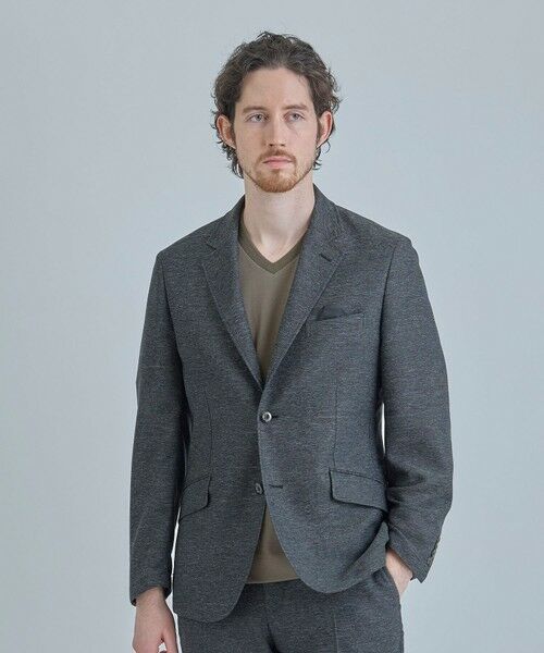 MEN'S BIGI / メンズビギ テーラードジャケット | 【ACTIVE TAILOR】カラミメッシュストレッチジャケット＜軽量/通気性/ストレッチ＞ | 詳細18