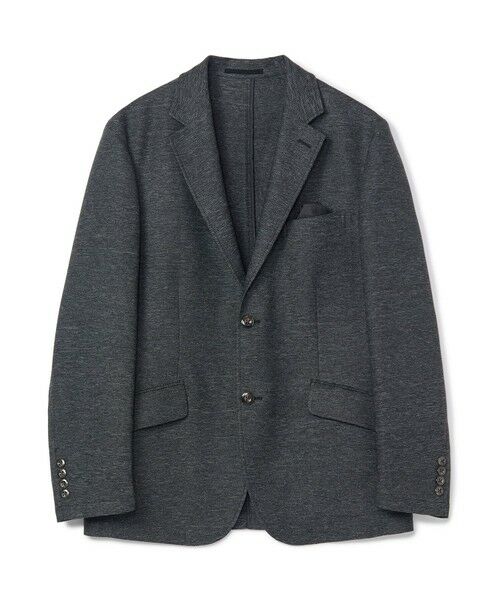MEN'S BIGI / メンズビギ テーラードジャケット | 【ACTIVE TAILOR】カラミメッシュストレッチジャケット＜軽量/通気性/ストレッチ＞（ブラック）