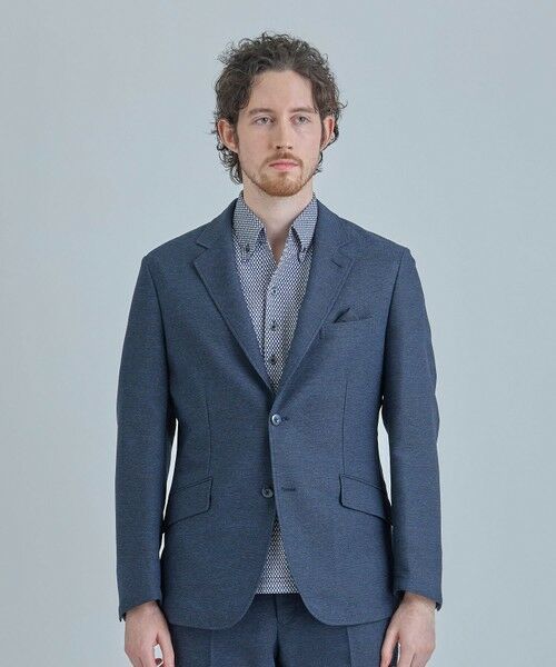 MEN'S BIGI / メンズビギ テーラードジャケット | 【ACTIVE TAILOR】カラミメッシュストレッチジャケット＜軽量/通気性/ストレッチ＞ | 詳細23