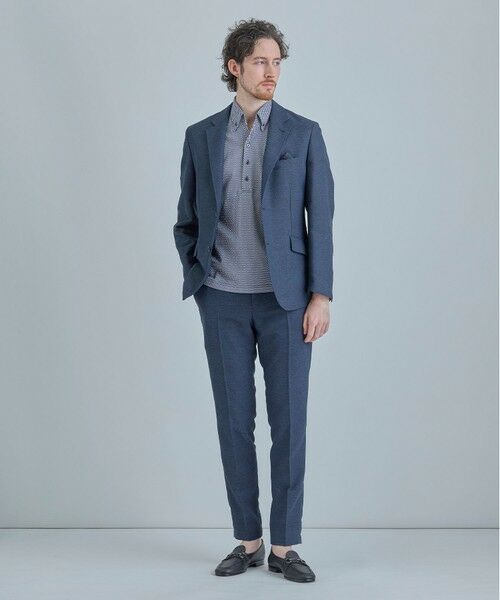 MEN'S BIGI / メンズビギ テーラードジャケット | 【ACTIVE TAILOR】カラミメッシュストレッチジャケット＜軽量/通気性/ストレッチ＞ | 詳細24