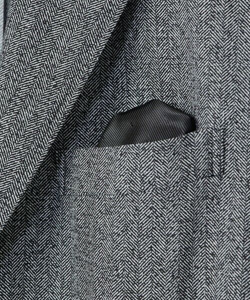 MEN'S BIGI / メンズビギ テーラードジャケット | 【ACTIVE TAILOR】Dot Air ヘリンボーン×千鳥格子/デニム柄 セットアップジャケット＜通気性/吸水速乾/ストレッチ＞ | 詳細29