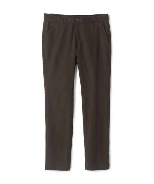 MEN'S BIGI / メンズビギ その他パンツ | ハイパワーストレッチ ツイルパンツ<2wayストレッチ><接触冷感>(ブラウン)