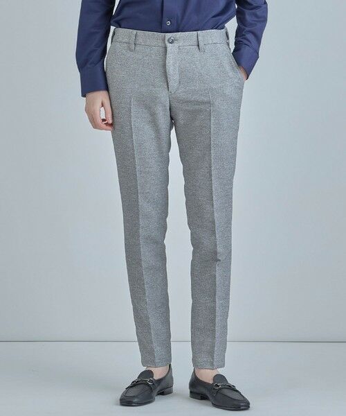 MEN'S BIGI / メンズビギ スラックス・ドレスパンツ | 【ACTIVE TAILOR】カラミメッシュストレッチパンツ＜軽量/通気性/ストレッチ＞ | 詳細1