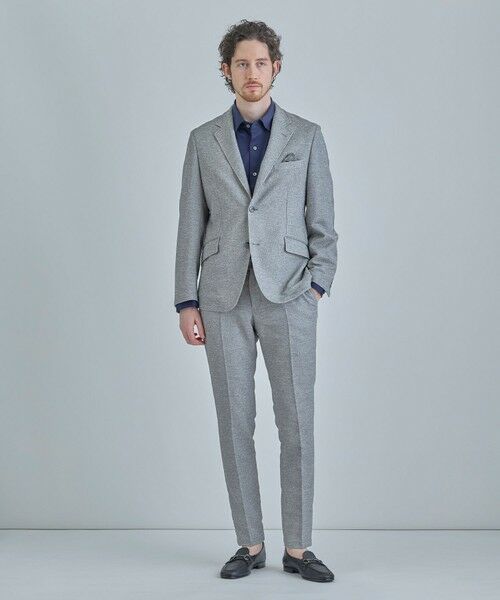 MEN'S BIGI / メンズビギ スラックス・ドレスパンツ | 【ACTIVE TAILOR】カラミメッシュストレッチパンツ＜軽量/通気性/ストレッチ＞ | 詳細5