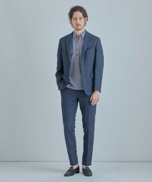 MEN'S BIGI / メンズビギ スラックス・ドレスパンツ | 【ACTIVE TAILOR】カラミメッシュストレッチパンツ＜軽量/通気性/ストレッチ＞ | 詳細19