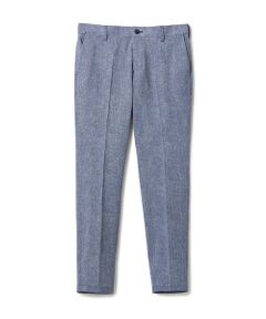 MEN'S BIGI / メンズビギ スラックス・ドレスパンツ | 【ACTIVE TAILOR】Dot Air ヘリンボーン×千鳥格子/デニム柄 セットアップパンツ＜通気性/吸水速乾/ストレッチ＞