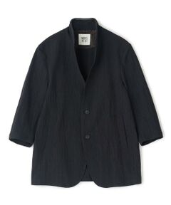 MEN'S BIGI / メンズビギ カーディガン・ボレロ | トリコットプリントワッシャー 七分袖カットジャケット