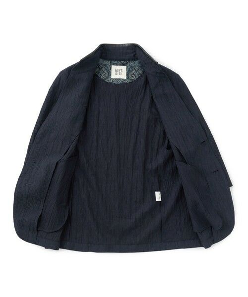 MEN'S BIGI / メンズビギ カーディガン・ボレロ | トリコットプリントワッシャー 七分袖カットジャケット | 詳細19