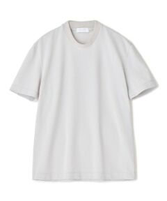 MEN'S BIGI / メンズビギ Tシャツ | 東レPrimeflex 麻調ドットメッシュ クルーネックTシャツ＜吸水速乾/通気性＞