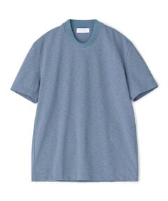 MEN'S BIGI / メンズビギ Tシャツ | 東レPrimeflex 麻調ドットメッシュ クルーネックTシャツ＜吸水速乾/通気性＞