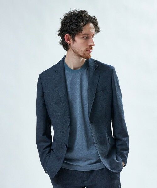 MEN'S BIGI / メンズビギ Tシャツ | 東レPrimeflex 麻調ドットメッシュ クルーネックTシャツ＜吸水速乾/通気性＞ | 詳細10