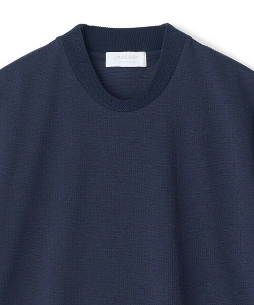 MEN'S BIGI / メンズビギ Tシャツ | 東レPrimeflex 麻調ドットメッシュ クルーネックTシャツ＜吸水速乾/通気性＞ | 詳細16