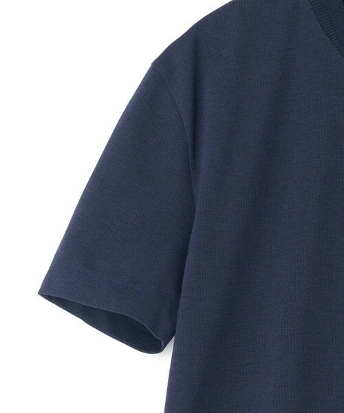 MEN'S BIGI / メンズビギ Tシャツ | 東レPrimeflex 麻調ドットメッシュ クルーネックTシャツ＜吸水速乾/通気性＞ | 詳細18